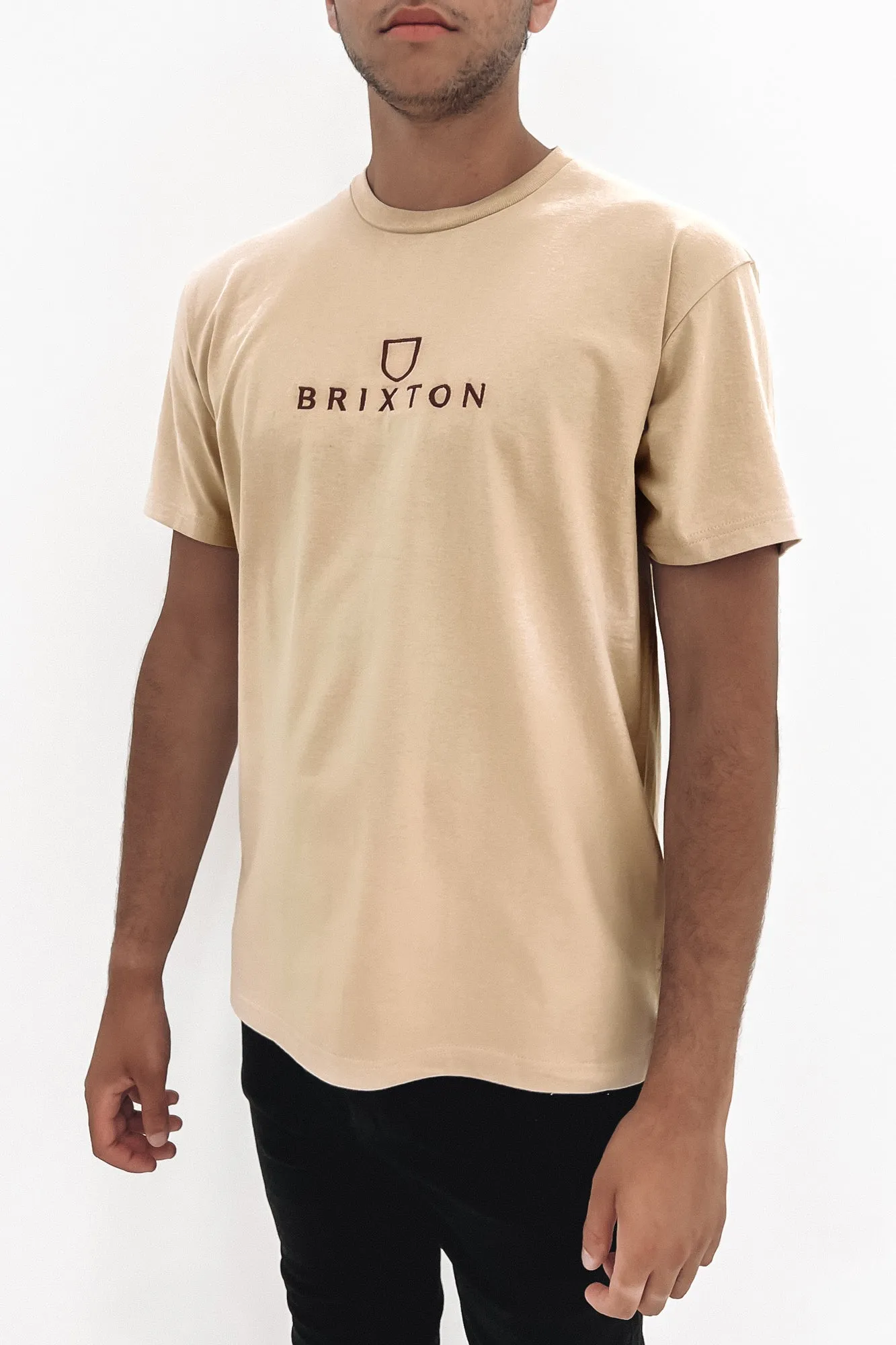 Alpha Thread Short Sleeve Standard Tee Cream