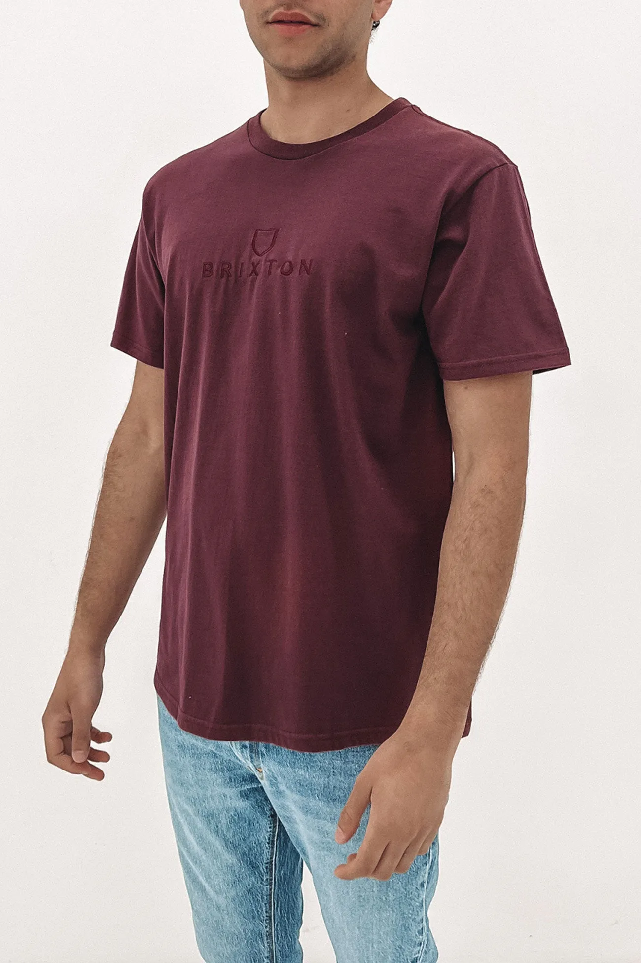 Alpha Thread Short Sleeve Standard Tee Mahogany