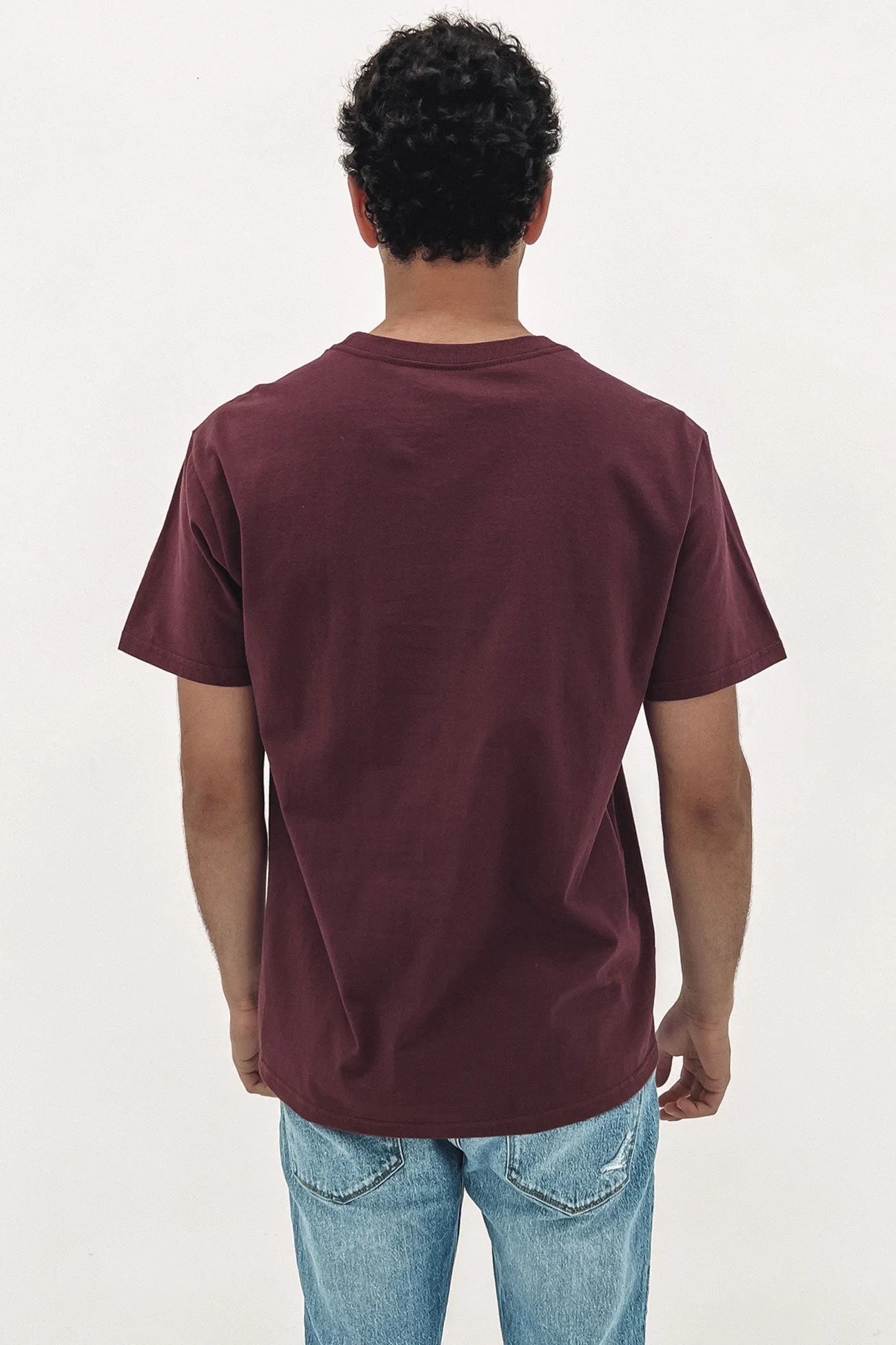 Alpha Thread Short Sleeve Standard Tee Mahogany