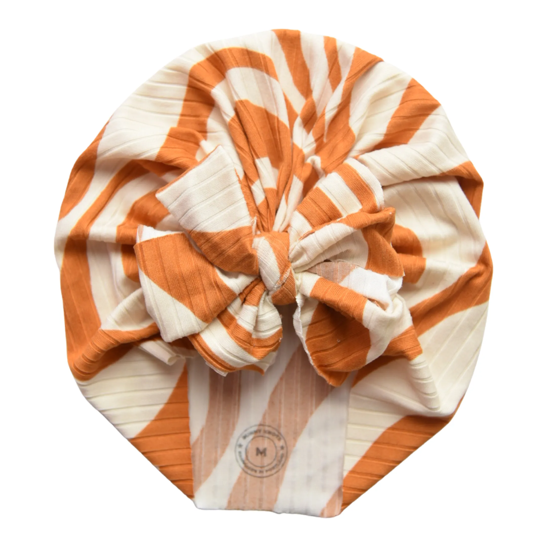 Amarella | Retro Swirl | Brushed Rib Headwrap