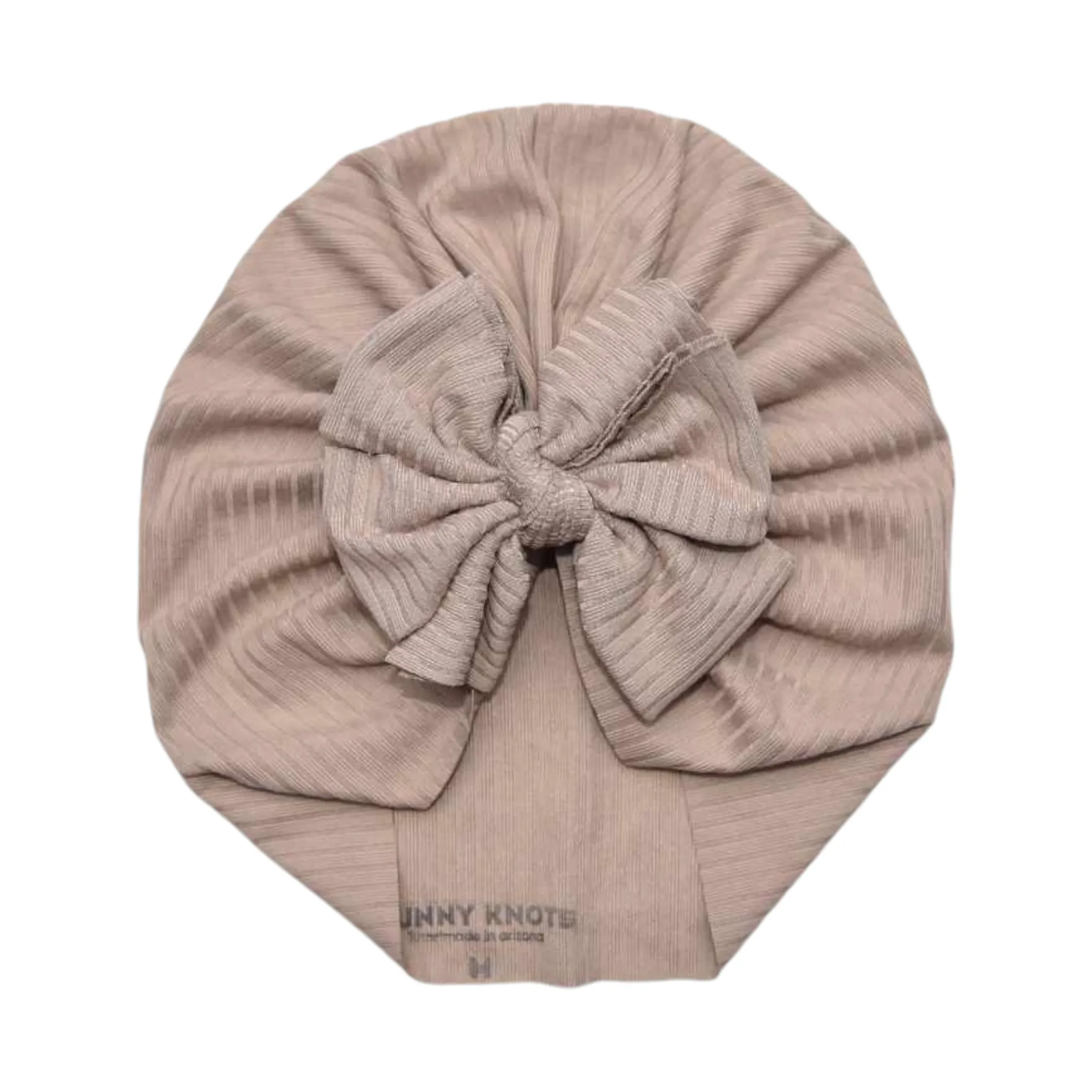 Amaretti | Taupish | Brushed Rib Headwrap