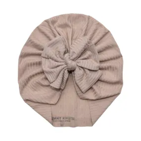 Amaretti | Taupish | Brushed Rib Headwrap