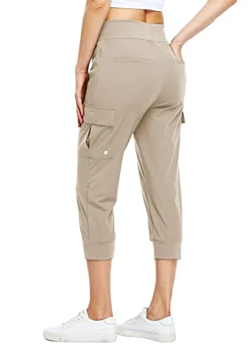 Amy Fashion - Cargo Hiking Capris Quick Dry Lightweight Outdoor Pants