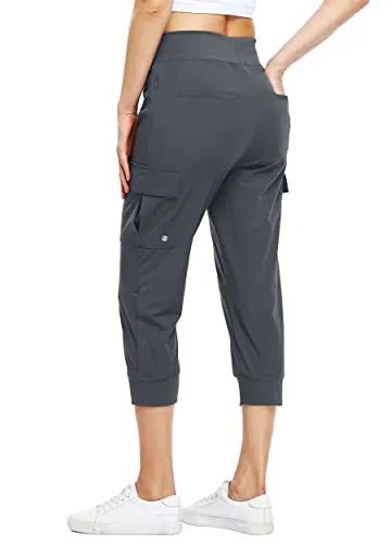 Amy Fashion - Cargo Hiking Capris Quick Dry Lightweight Outdoor Pants