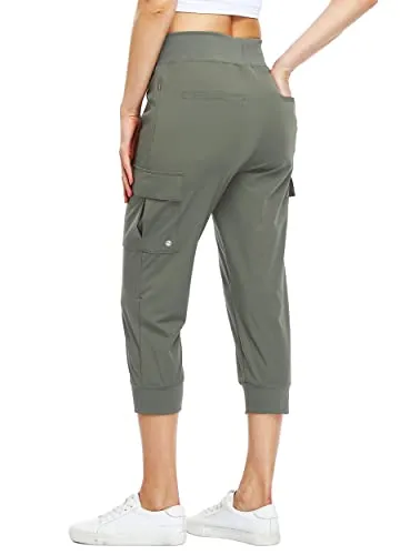 Amy Fashion - Cargo Hiking Capris Quick Dry Lightweight Outdoor Pants