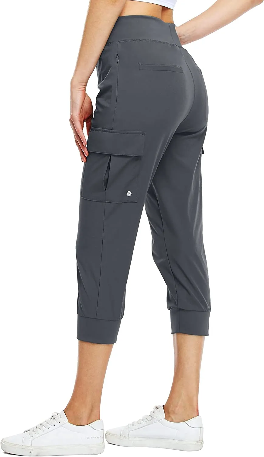 Amy Fashion - Cargo Hiking Capris Quick Dry Lightweight Outdoor Pants