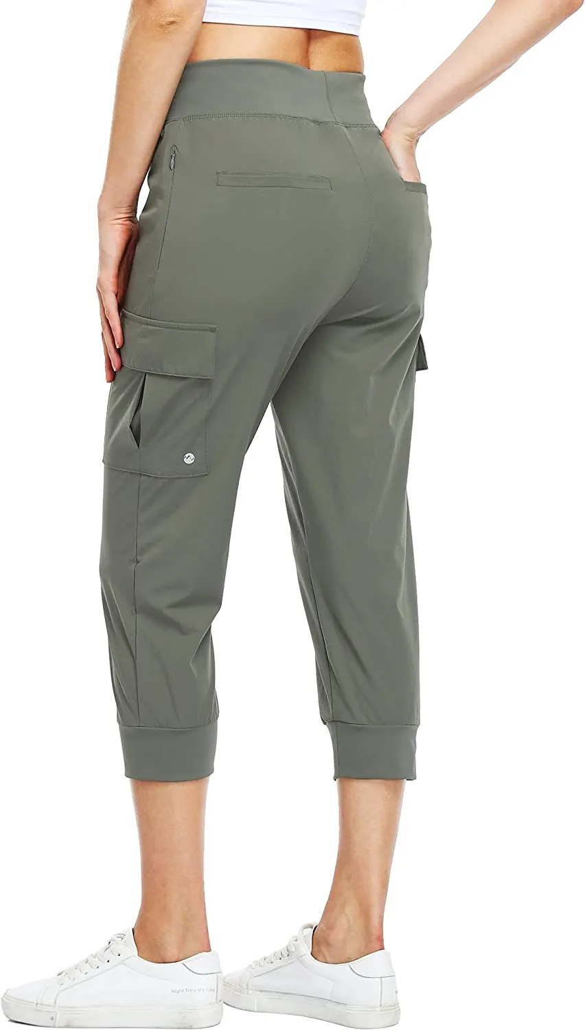 Amy Fashion - Cargo Hiking Capris Quick Dry Lightweight Outdoor Pants