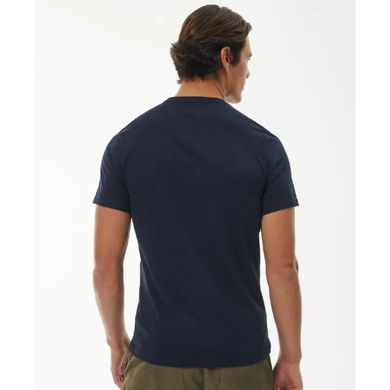 Barbour Country Clothing Mens Tee - Navy