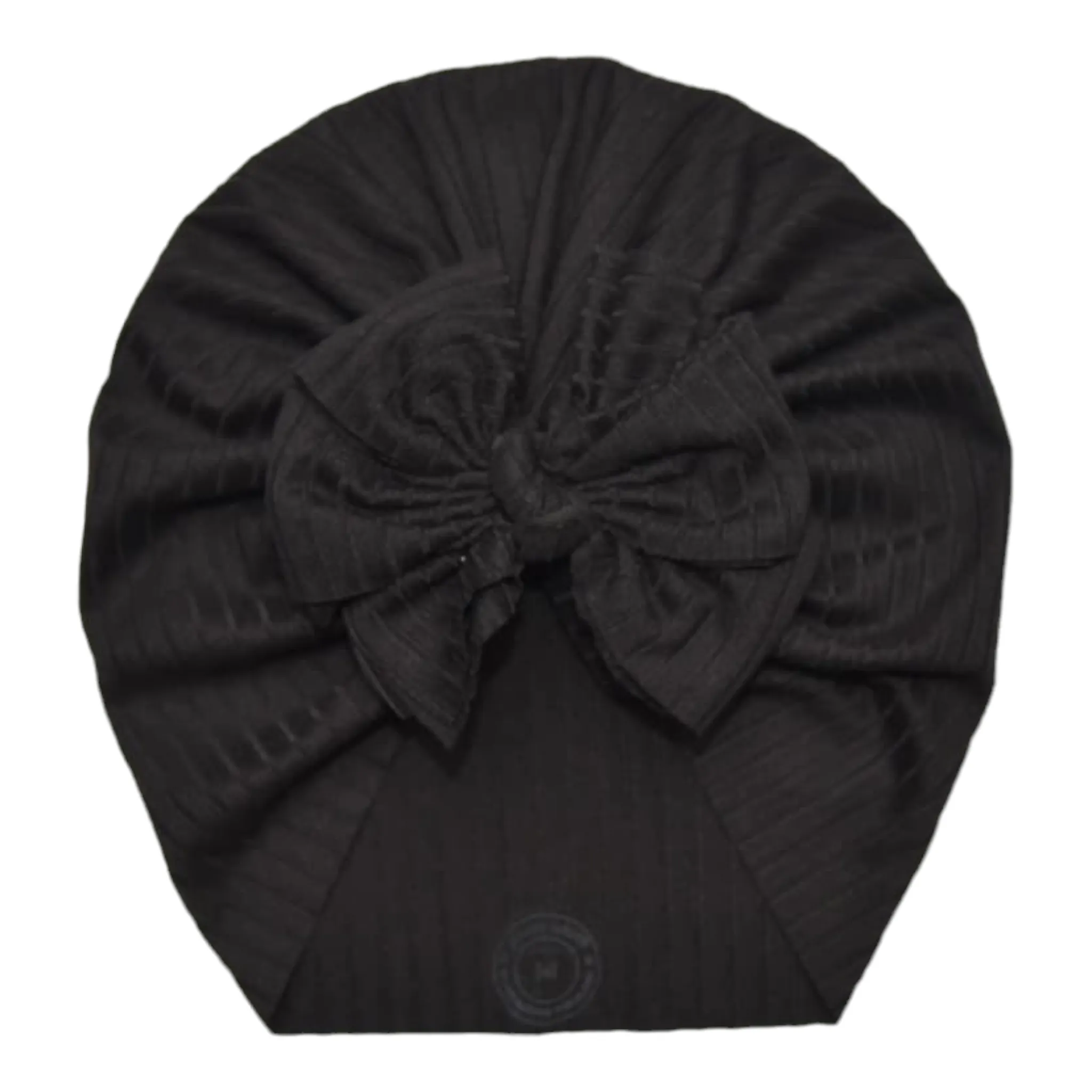 Barrett | Black | Brushed Rib Headwrap