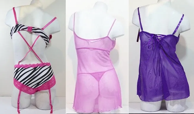 Beautiful Assortment of Sexy Plus-Size Lingerie and Nightwear