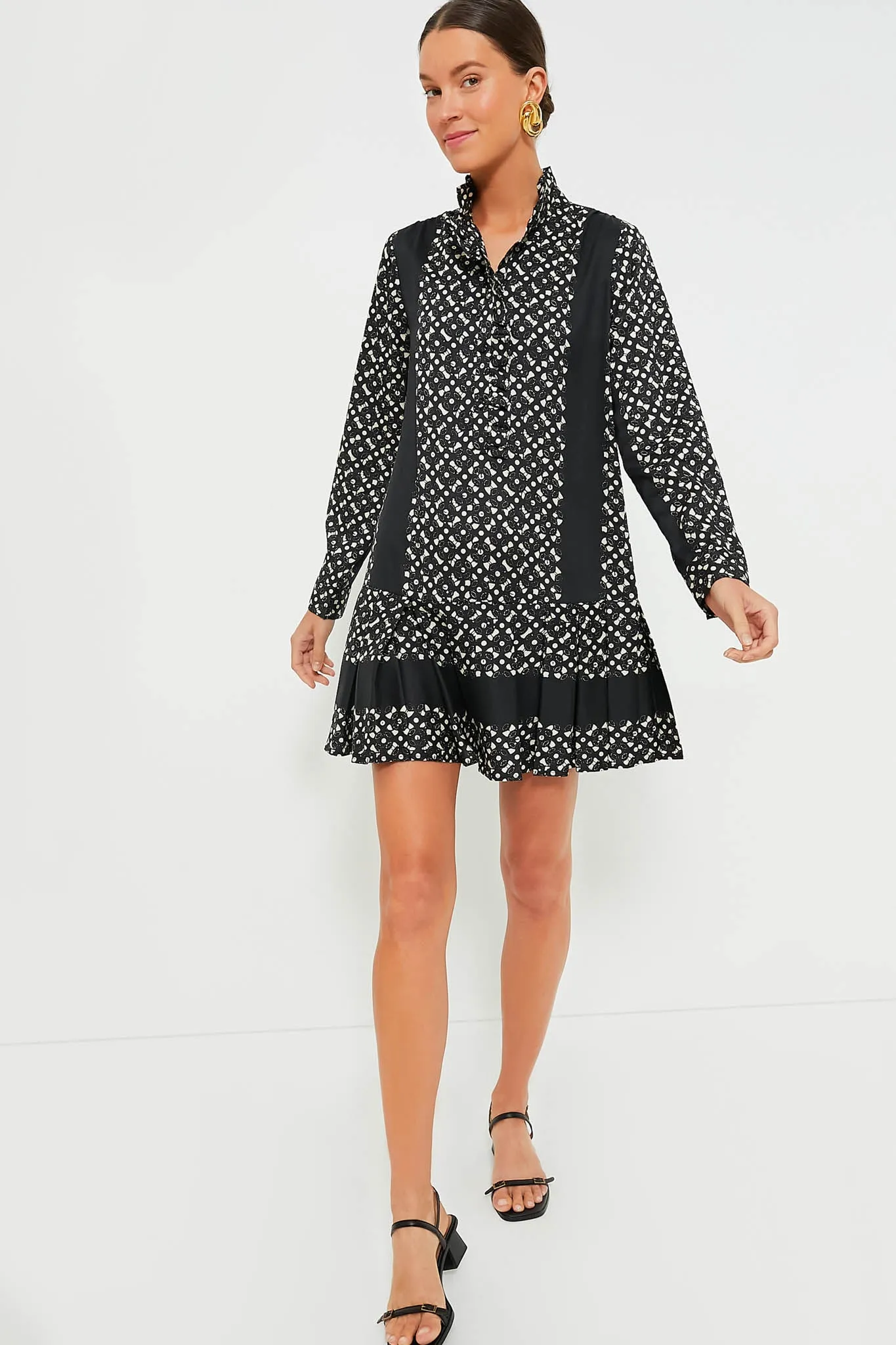 Black Geo Tate Dress