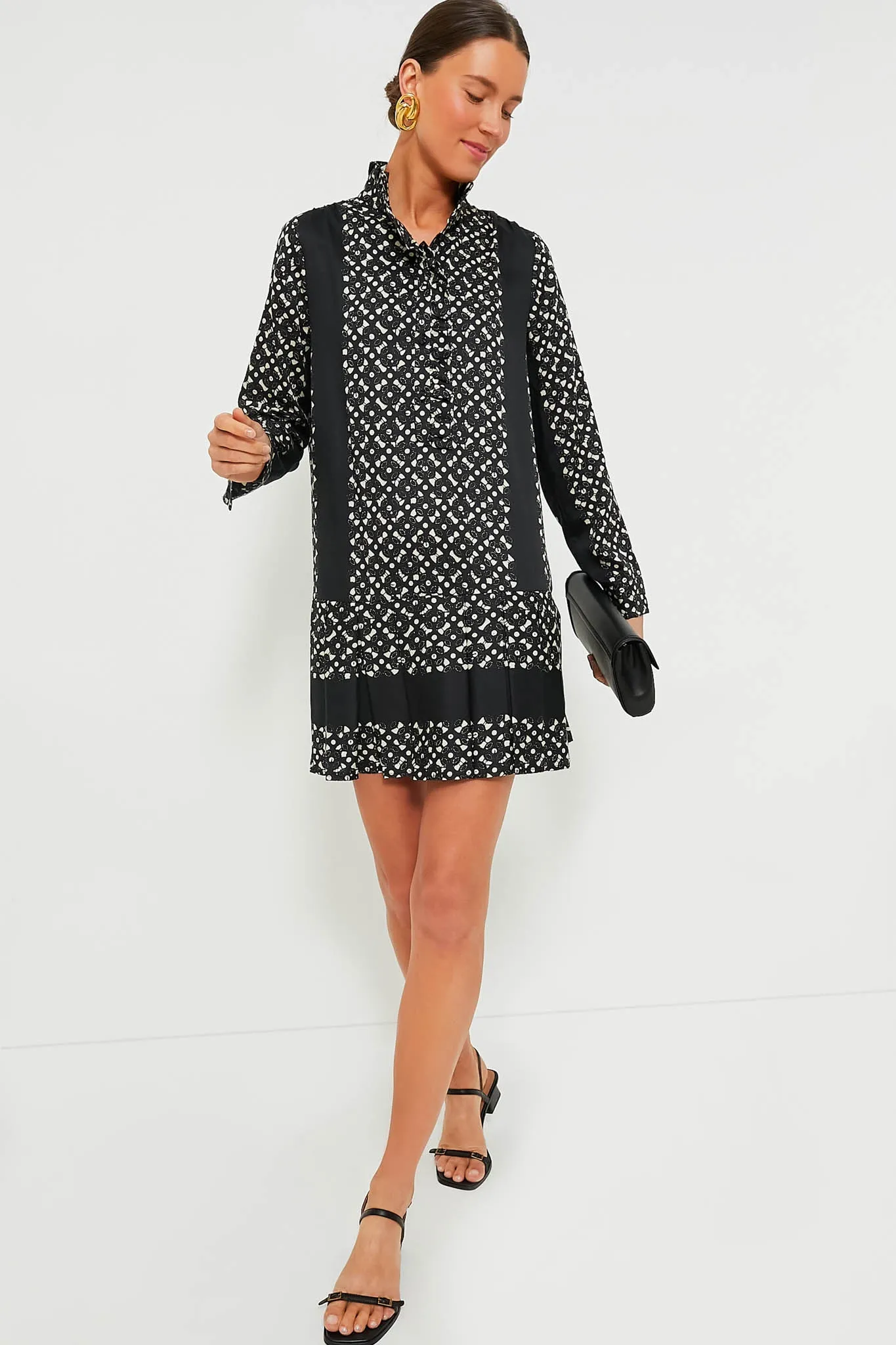 Black Geo Tate Dress