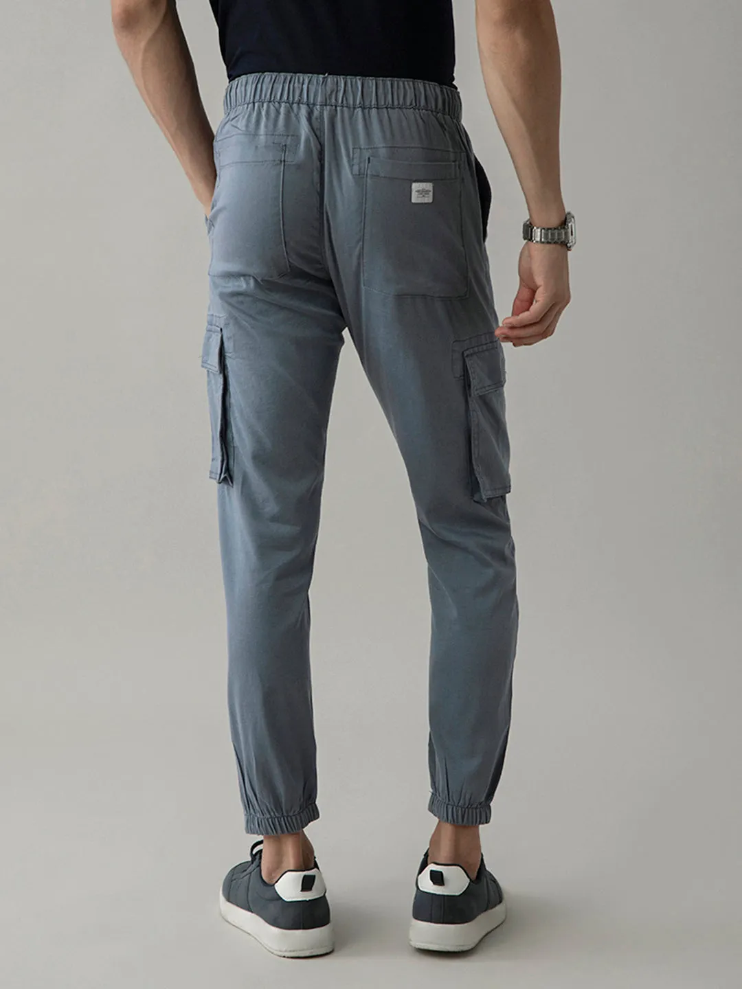 Blue Cargo Pants