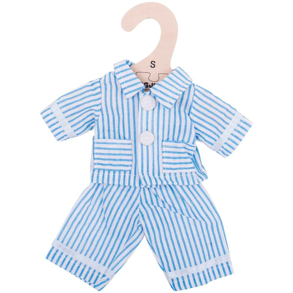 Blue Pyjamas (for Size Small Doll)