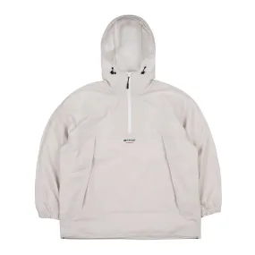 BSM STRETCH HOODED ANORAK JACKET CREAM