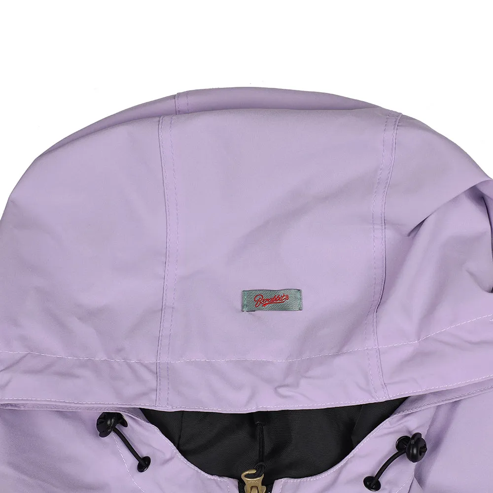 BSM STRETCH HOODED ANORAK JACKET PASTEL PURPLE