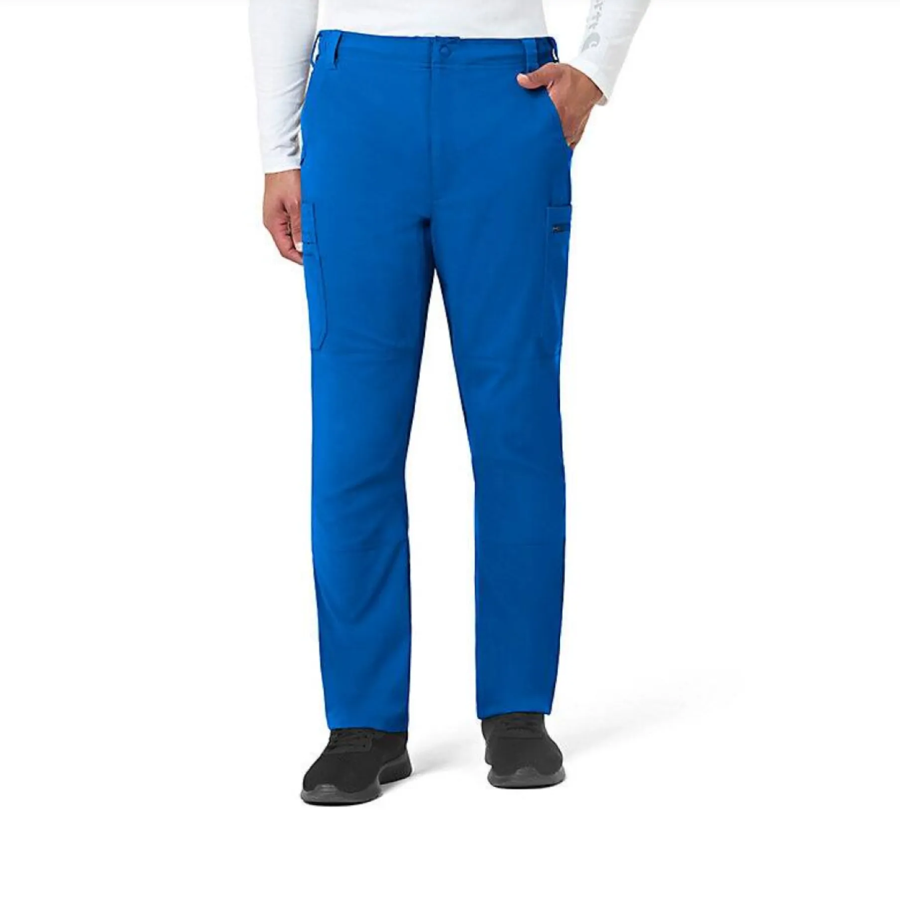 Carhartt Men's Rugged Flex® Peak Cargo Scrub Pant_Royal