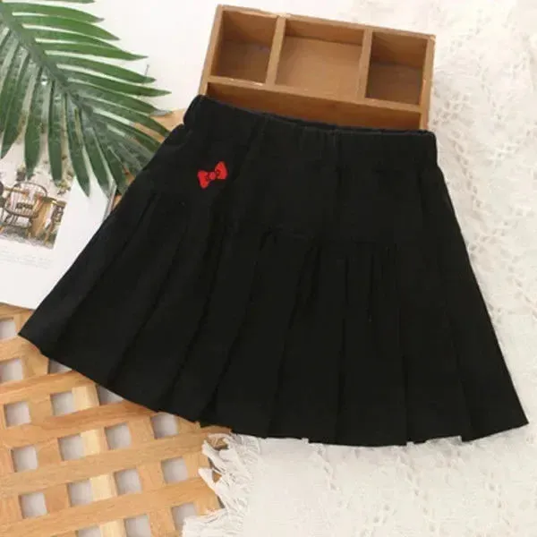 Children's Summer New Comfortable and Breathable Children's Skirt Girls' Pleated Skirt Skirt Anti-slip Culottes