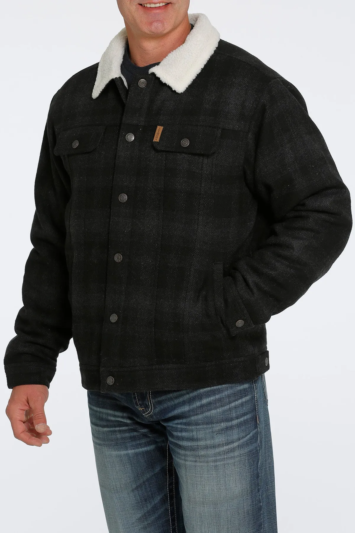 Cinch Men's Concealed Carry Black Trucker Jacket