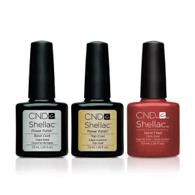 CND - Shellac Combo - Base, Top & Hand Fired