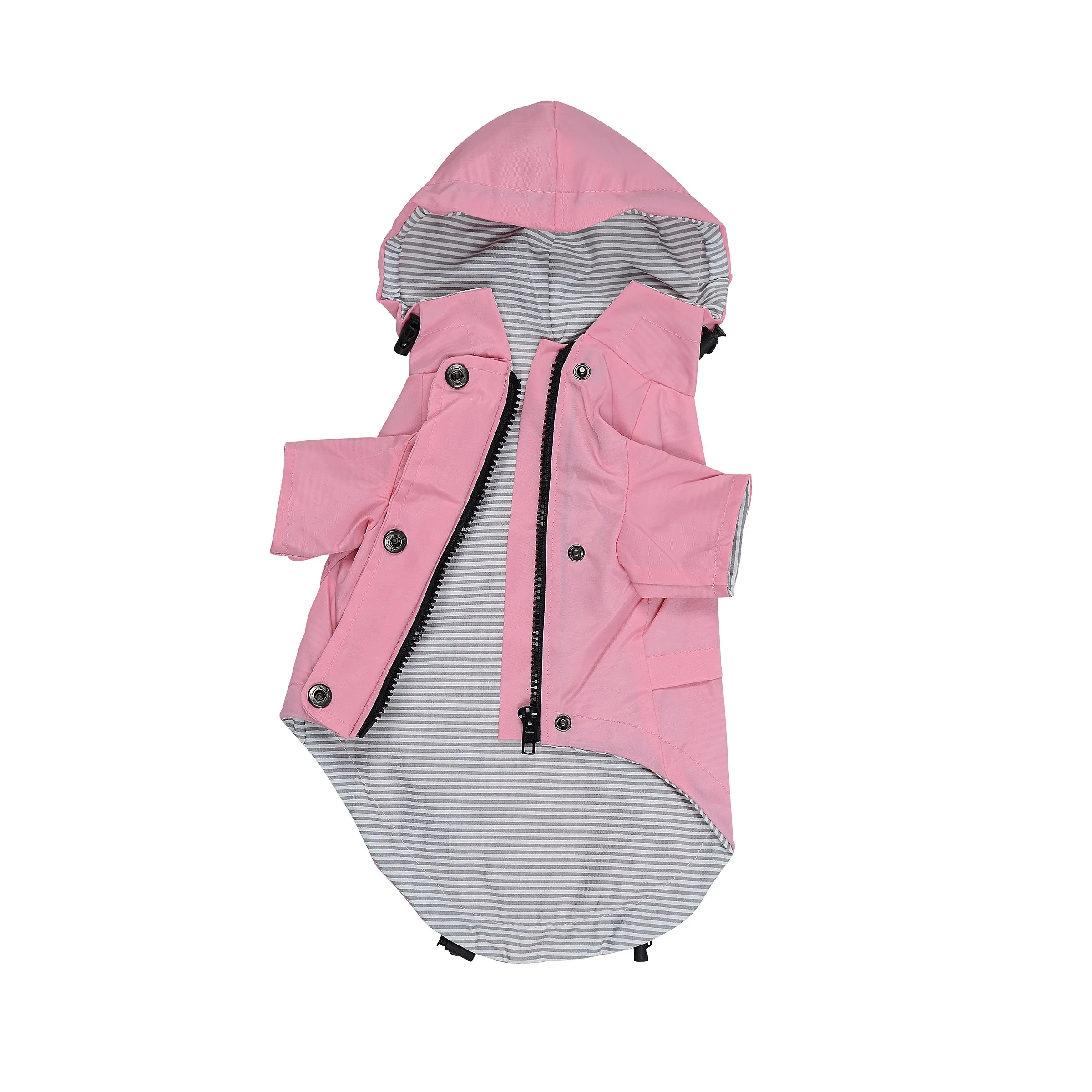 COCO & NERO Pink Dog Raincoat