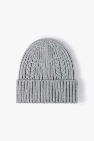 Cozy Cable-Knit Cuff Beanie | Warm & Stylish Headwear