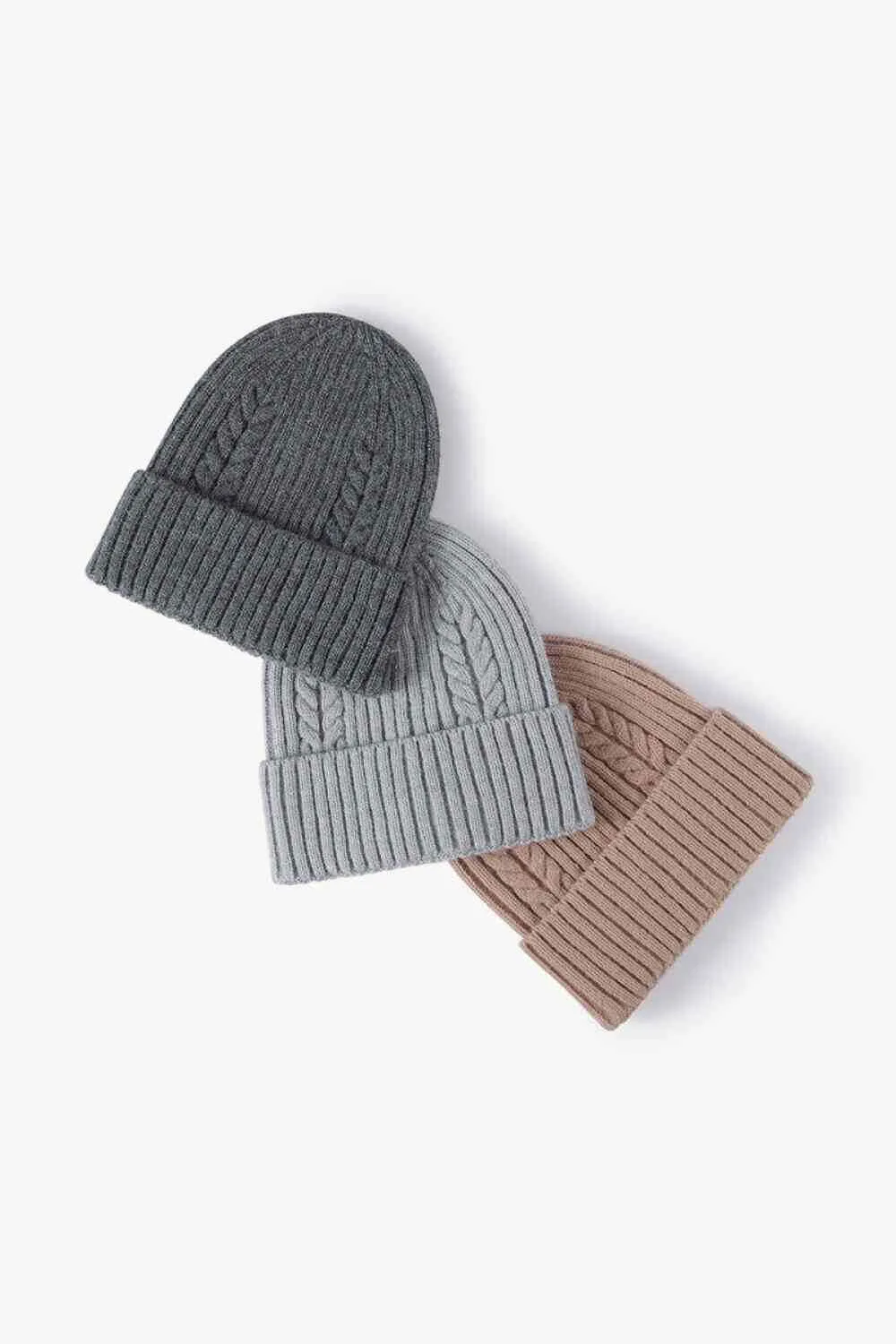 Cozy Cable-Knit Cuff Beanie | Warm & Stylish Headwear