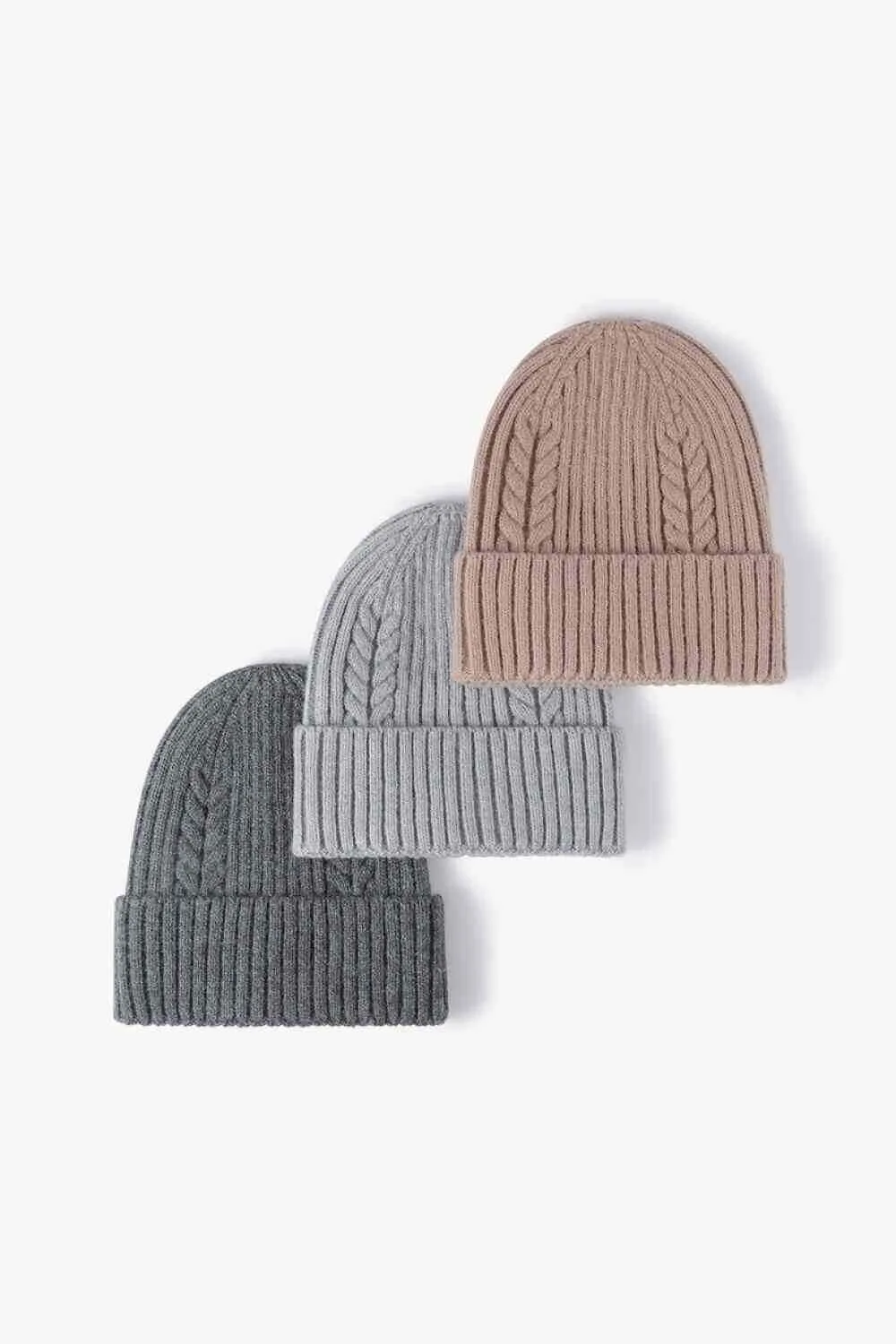 Cozy Cable-Knit Cuff Beanie | Warm & Stylish Headwear