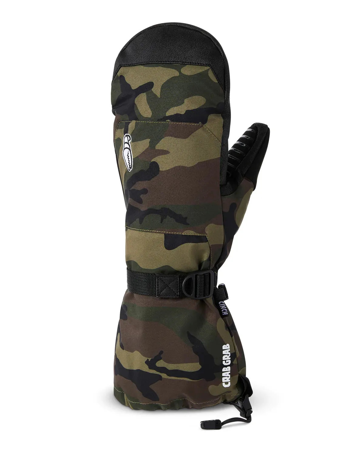 Crab Grab Cinch Mitt Woodland Camo