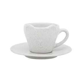 Ecology Teddy Babychino Cup & Saucer 60ml