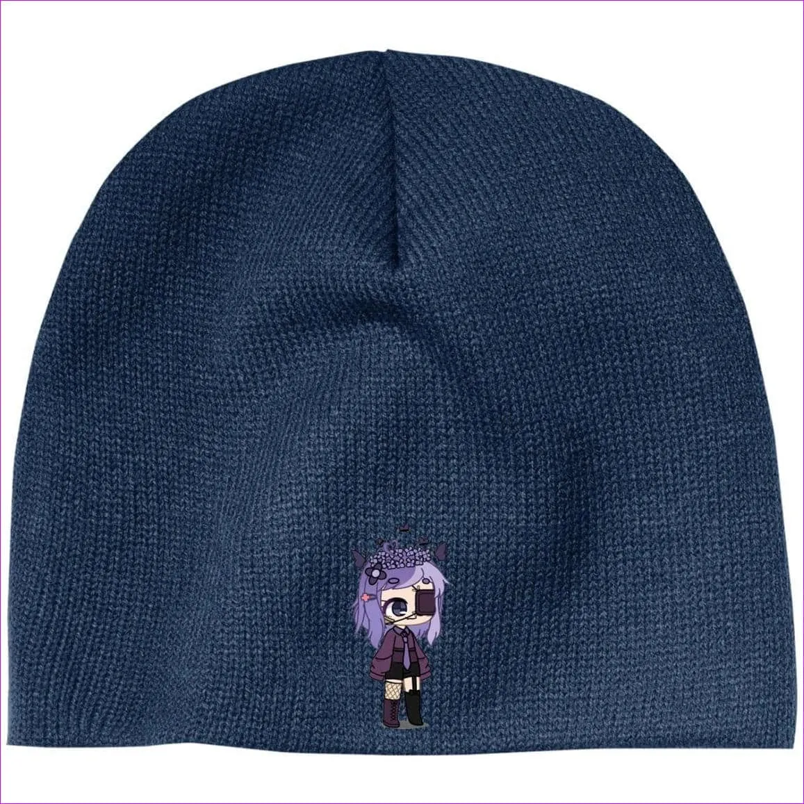 Embroidered Slouch Beanie