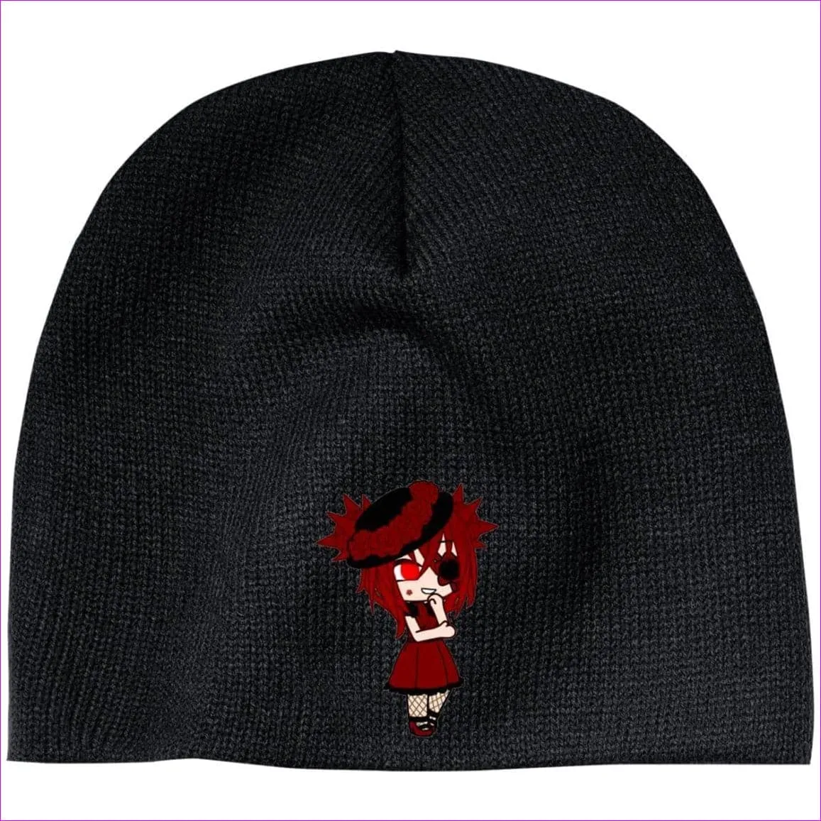 Embroidered Slouch Beanie