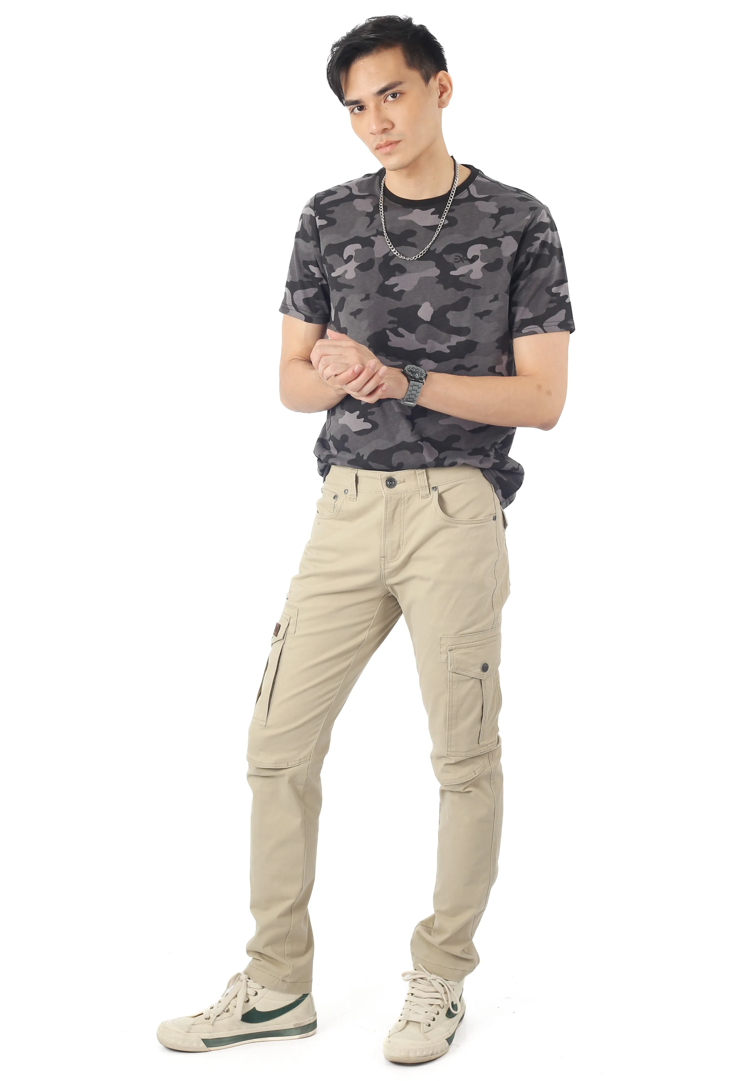 EXHAUST CARGO LONG PANTS [SLIM FIT] 1652