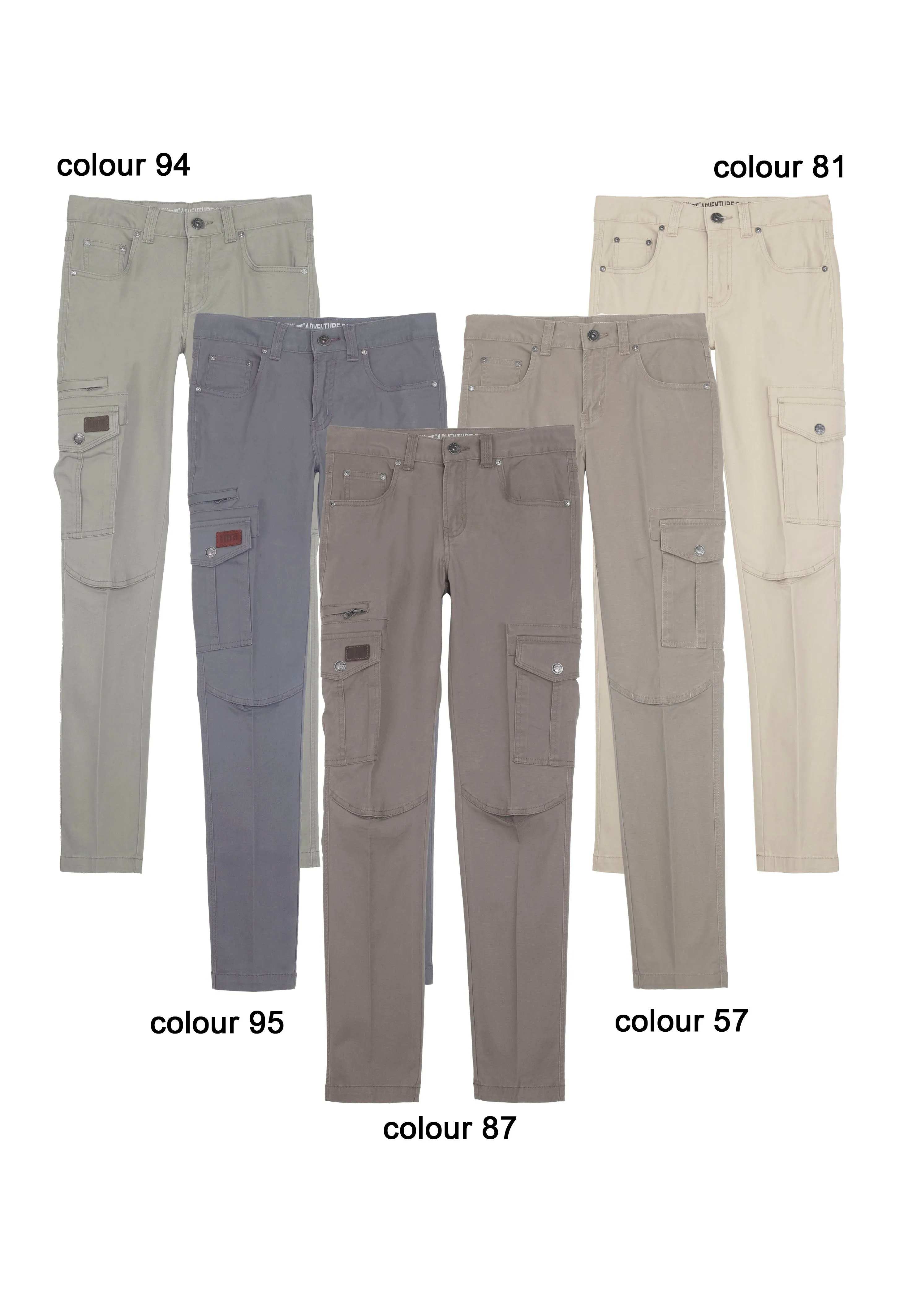 EXHAUST CARGO LONG PANTS [SLIM FIT] 1652