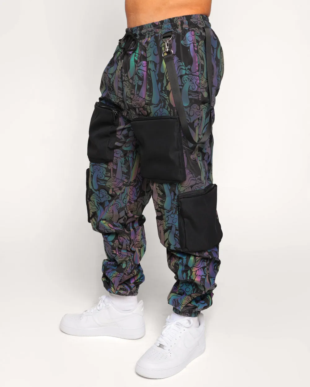 Fantastic Fungi Rainbow Reflective Joggers