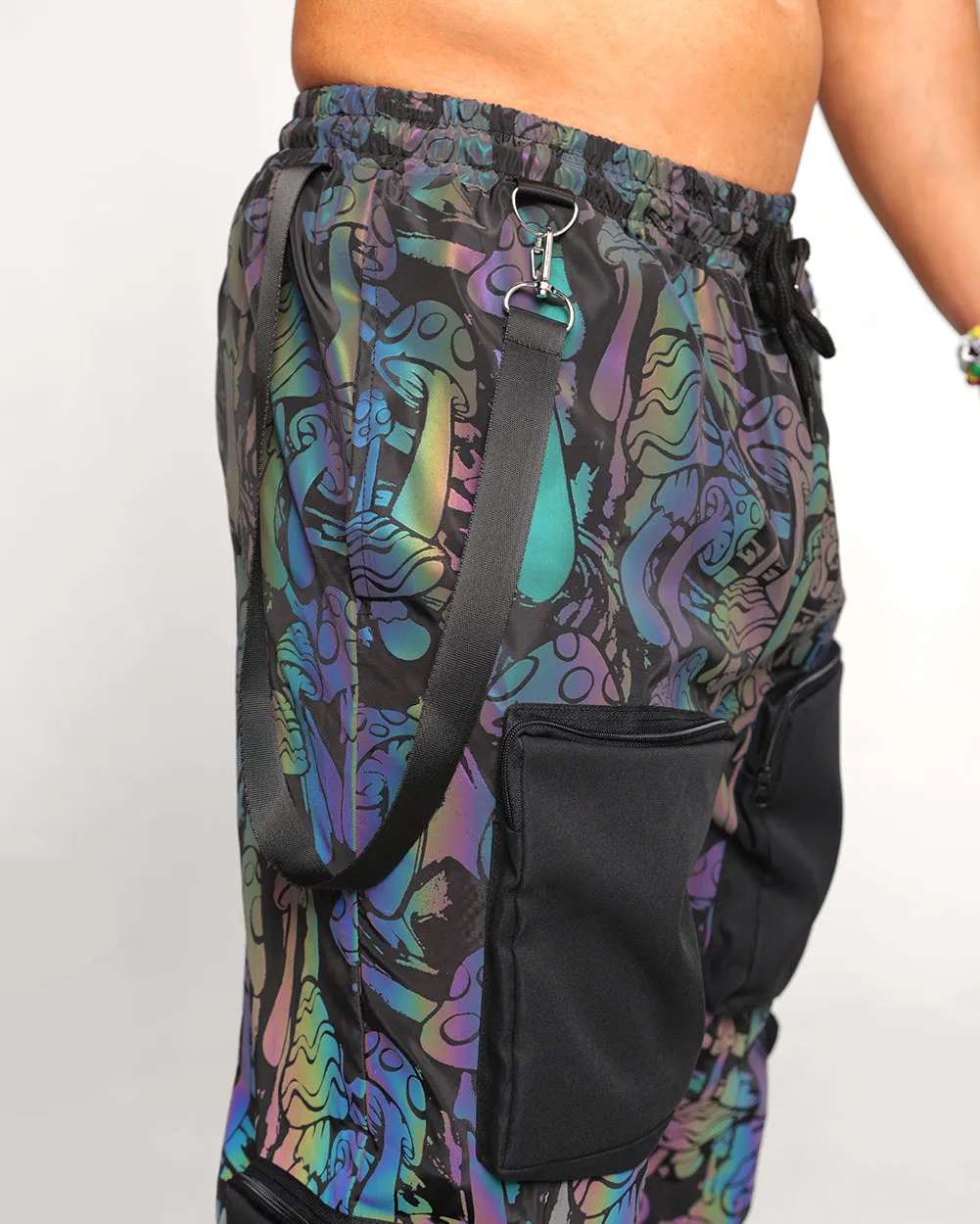 Fantastic Fungi Rainbow Reflective Joggers