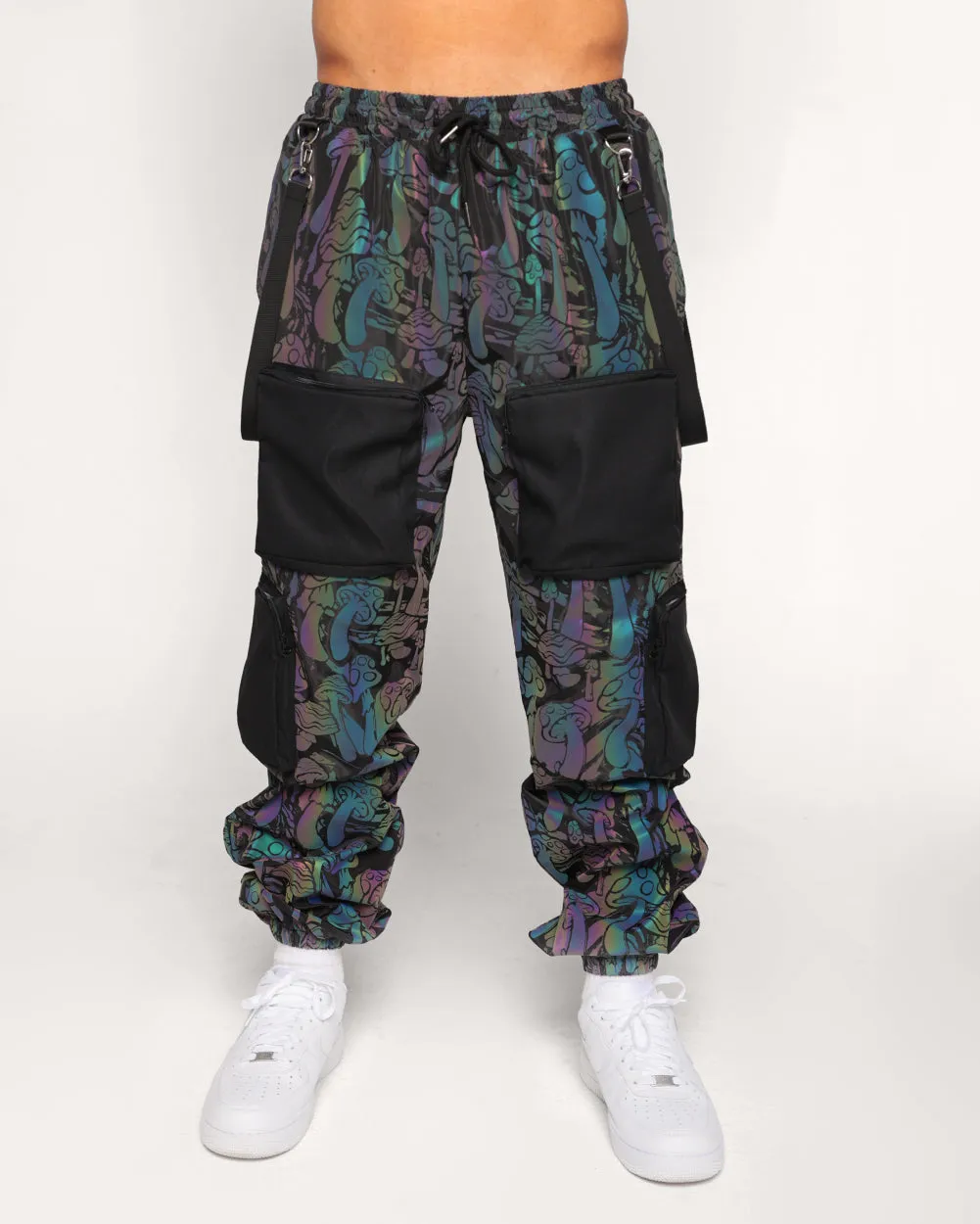 Fantastic Fungi Rainbow Reflective Joggers