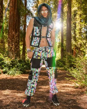 Fantastic Fungi Rainbow Reflective Joggers