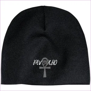 Favored Embroidered Cap, Knit Cap, Beanie