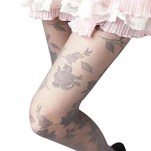 Floral Garden Tights