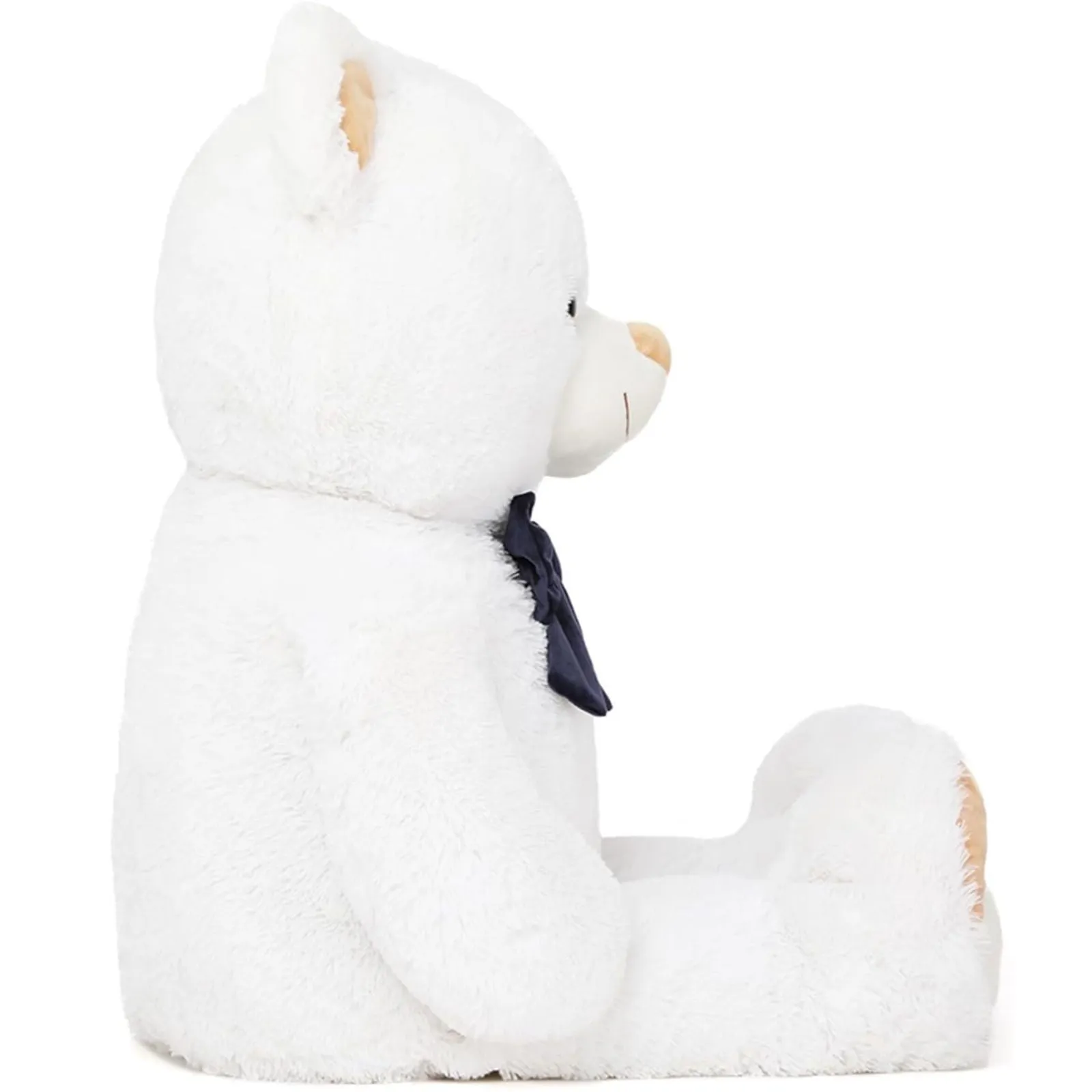 Giant Teddy Bear Stuffed Toy, White, 42 Inches