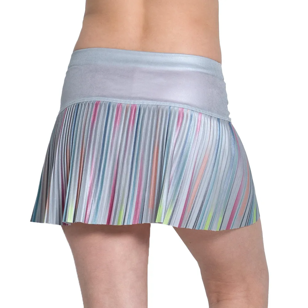 Girls` Starburst Pleated Tennis Skort Multicolor