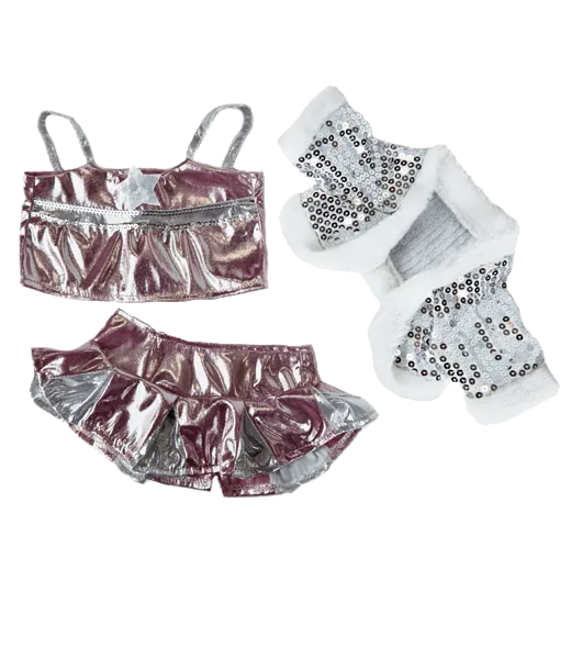 Glamour Dance Purple Bear Gift Set