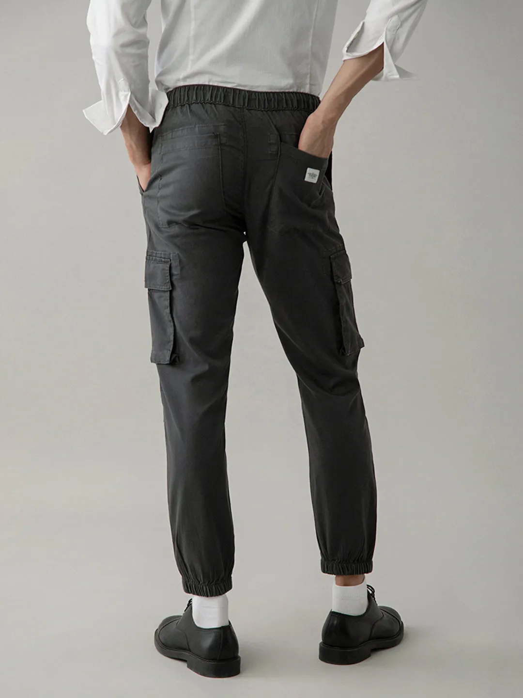 Grey Cargo Pants