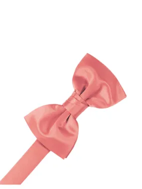 Guava "Premier" Satin Formal Bow Tie