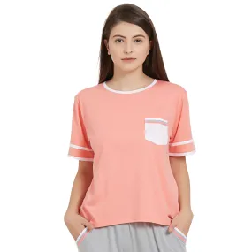 Half Sleeve Top with Pocket-NT-90