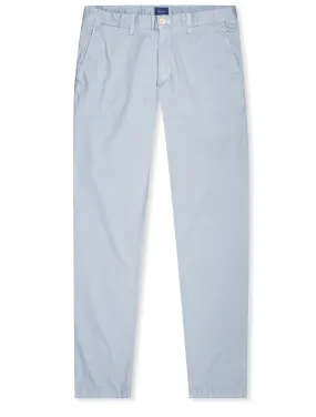 Hallden Sunfaded Chinos Silver Lake Blue