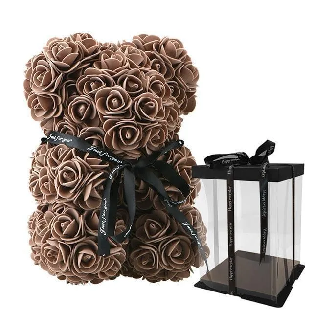 Handmade Teddy Bear Rose