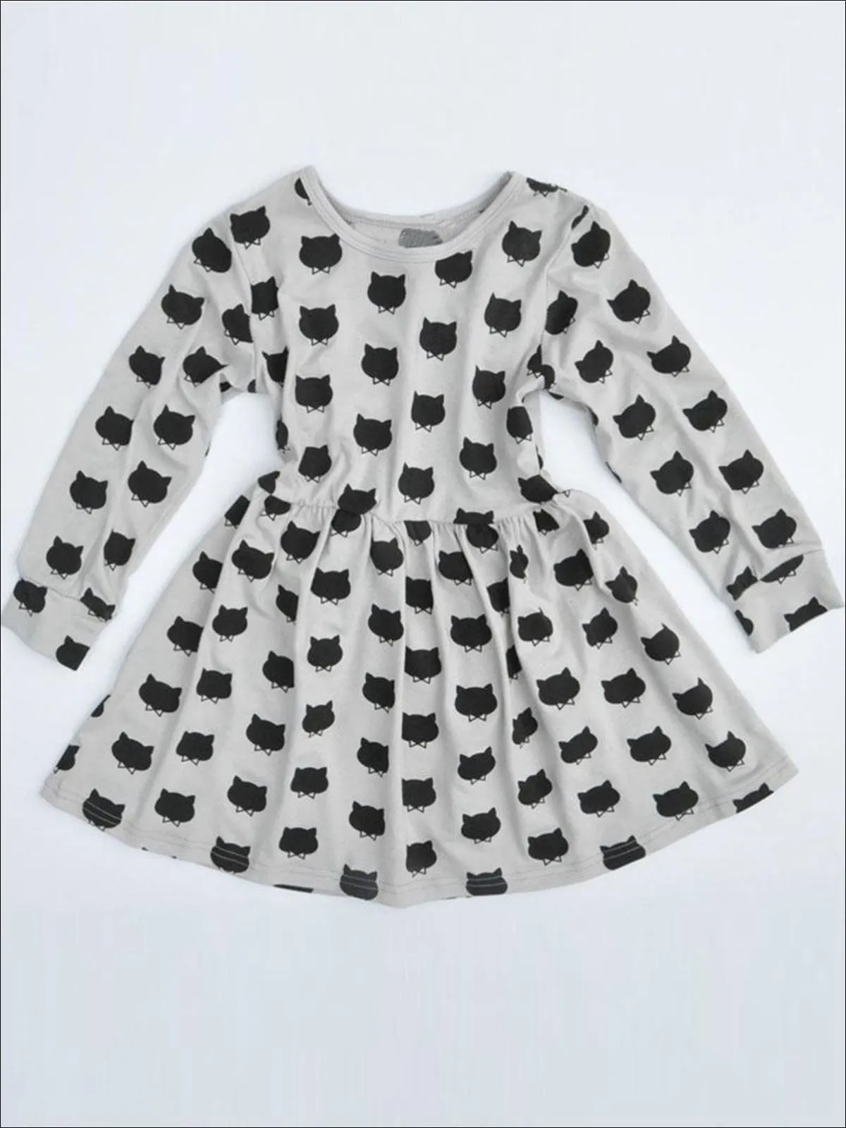 Hey, Kitty Girl A-Line Dress