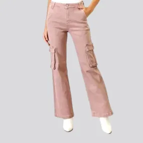 High-waist fashion jeans
 for women